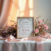 ボホフローラバニーベージュマムオーサバーサイン ポスター