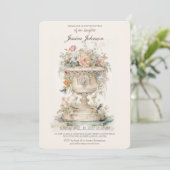 ボホフローラバプテスマ 招待状 (スタンド正面)