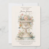 ボホフローラバプテスマ 招待状 (正面)