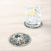 ボホフローラパステルコースター ラウンドペーパーコースター (インサイチュ)