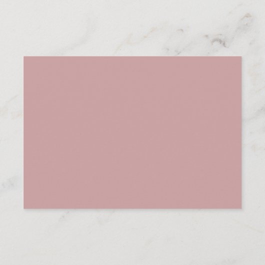 ボホフローラパンパスグラスオーキッドウェディングレセプション エンクロージャーカード (裏面)