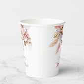 ボホフローラパンパスグラスダスティピンク 紙コップ (右)