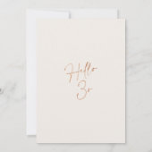 ボホフローラパンパスグラスハロー30誕生日 招待状 (裏面)