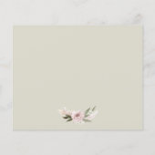 ボホフローラパンパスグラスブライダルシャワーレシピカード (裏面)