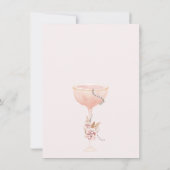 ボホフローラパールスプロセッコブライダルシャワー 招待状 (裏面)