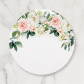 ボホフローラピンク金ゴールド誕生日 フェイバータグ (裏面)