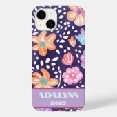 ボホフローラファンタジーバレンタインデー10代のプレゼント Case-Mate iPhoneケース (裏面)