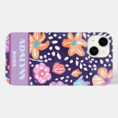 ボホフローラファンタジーバレンタインデー10代のプレゼント Case-Mate iPhoneケース (裏面 (横))