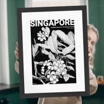 ボホフローラフラムズホームデコールウォールアートプリント