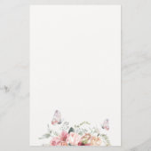 ボホフローラブライダルシャワーブライダルビンゴ (裏面)