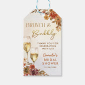ボホフローラブライダルシャワー ギフトタグ (正面)