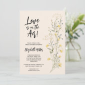 ボホフローラブライダルシャワー 招待状 (スタンド正面)