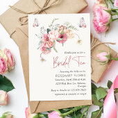 ボホフローラブライダルティーブロダルシャワー 招待状