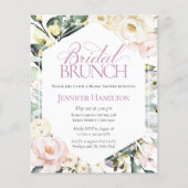 ボホフローラブライダルブルンチブライダルシャワー招待 (正面)