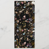 ボホフローラブラックバタフライガーデン メニュー (裏面)