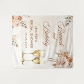 ボホフローラブランチ&バブリーブライダルシャワー タペストリー (正面(横))