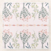 ボホフローラブーケコースター ガラスコースター (正面)