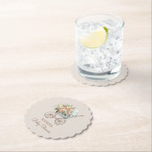 ボホフローラベビーキャリッジベビーシャワー ペーパーコースター (インサイチュ)