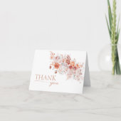 ボホフローラベビーブランチ サンキューカード (正面)