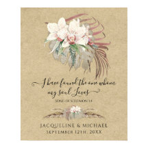 ボホフローラホワイトオーキッドパンパスグラス結婚ズ