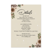 ボホフローラミニマ結婚リスト