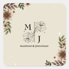 ボホフローラミニマ結婚リスト スクエアシール