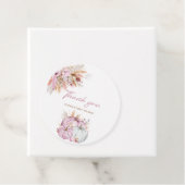 ボホフローラリトルピンクカボチャ赤ちゃんシャワー フェイバータグ (インサイチュ)