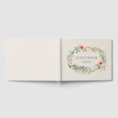 ボホフローラリースとユーカスタムズ文字 ゲストブック (全面)