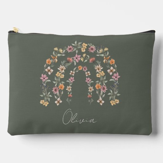 ボホフローラレインボー アクセサリーポーチ (正面)