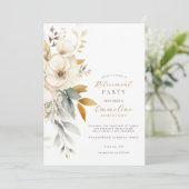 ボホフローラワイルドフラワーリタイレメンパーティー 招待状 (スタンド正面)