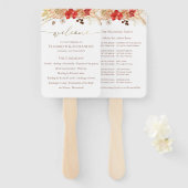 ボホフローラ式典講演者参加者参加者募集中 ハンドファン (正面&裏面)