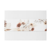 ボホフローラ招待状用帯 招待状ベリーバンド (裏面例)