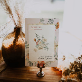 ボホフローラ植物学 | 結婚s テーブルナンバー