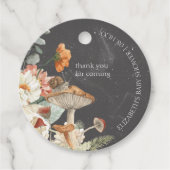 ボホフローラ植物学 |赤ちゃんシャワー フェイバータグ (正面)