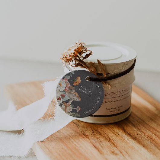 ボホフローラ植物学 |赤ちゃんシャワー フェイバータグ