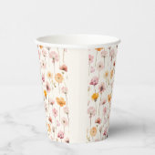ボホフローラ水彩野草 紙コップ (右)
