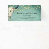 ボホフローラ牛スカルライトターコイズ事業 横断幕 (インサイチュ)