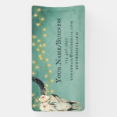 ボホフローラ牛スカルライトターコイズ事業 横断幕 (縦)