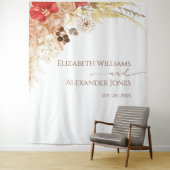 ボホフローラ結婚の背景 | Terracotta タペストリー (インサイチュ)