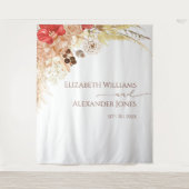 ボホフローラ結婚の背景 | Terracotta タペストリー (正面)