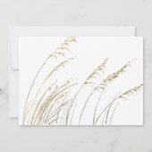 ボホフローラ結婚サンキューカード | Terracotta 招待状 (裏面)