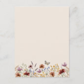 ボホフローラ結婚ズ エンクロージャーカード (裏面)