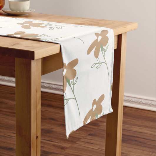 ボホフローラ結婚ズ ショートテーブルランナー (インサイチュ)