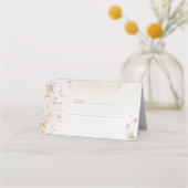 ボホフローラ結婚座席表 プレイスカード (正面)