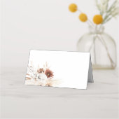 ボホフローラ結婚座席表 プレイスカード (裏面)