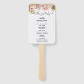 ボホフローラ縁ど ハンドファン (裏面)