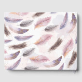 ボホフローラ羽 ゲストブック (裏面)