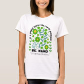 ボホフローラ胃麻痺認識度Be kind Tシャツ (正面)