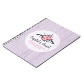 ボホフローラ衣料掛けクローゼットファッションブティック ノートブック (左側)