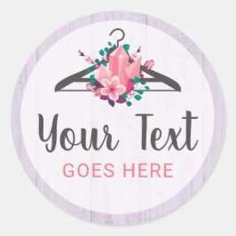 ボホフローラ衣料掛けクローゼットファッションブティック ラウンドシール